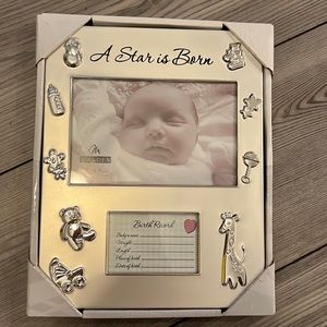 4 x 6 baby keepsake frame